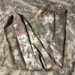 Tie dyed sweatpants